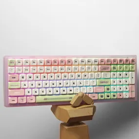 141 Keys Retro Peach Keycaps set