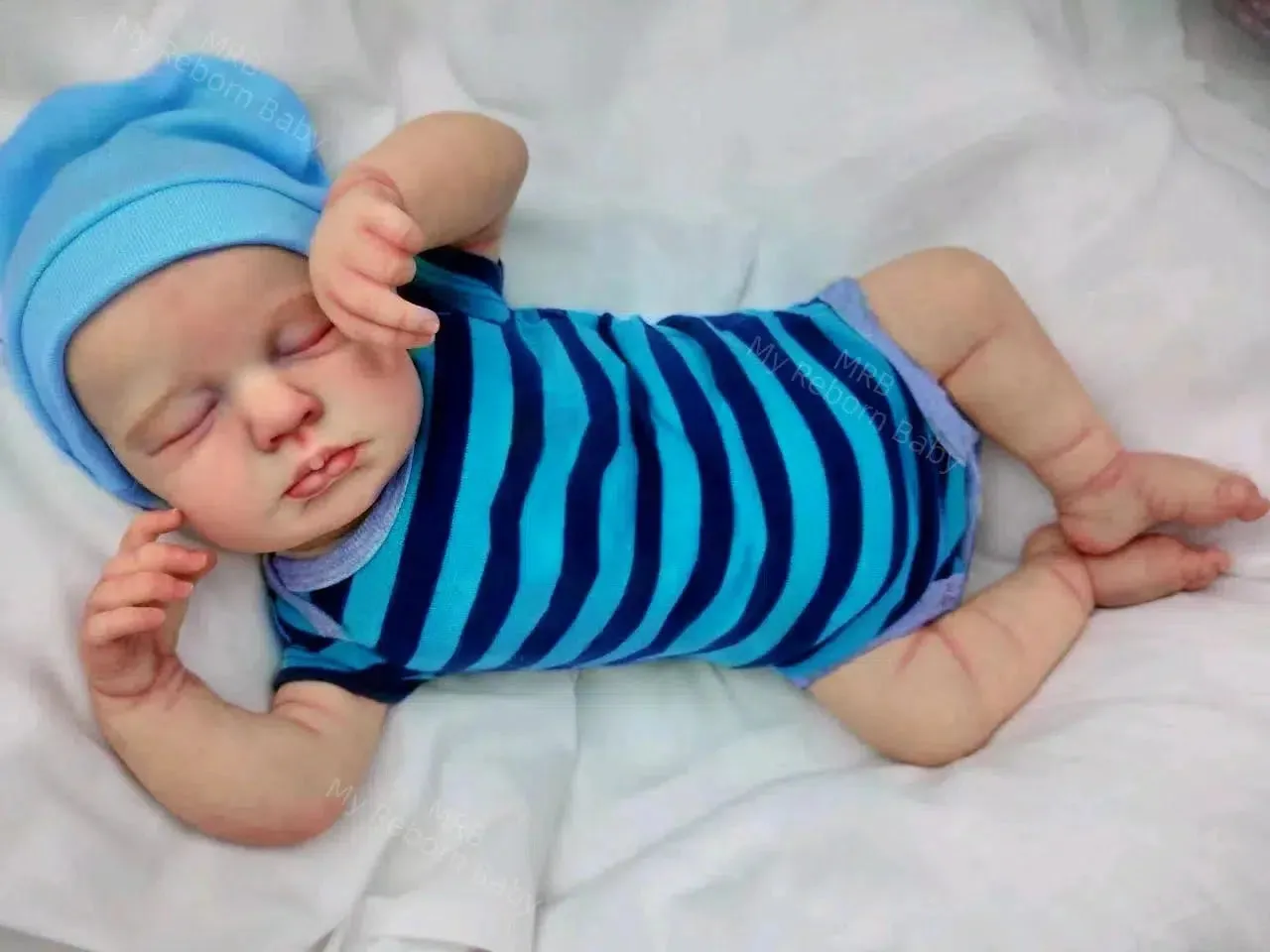 20-Inch Finished Reborn Baby Dolls - Serenity In Slumber