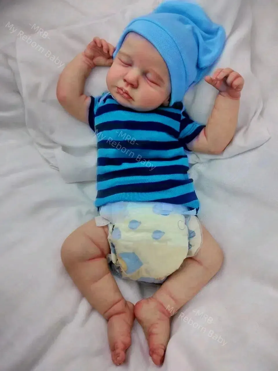 20-Inch Finished Reborn Baby Dolls - Serenity In Slumber