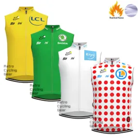 2022 Tour De France Fleece Cycling Vest