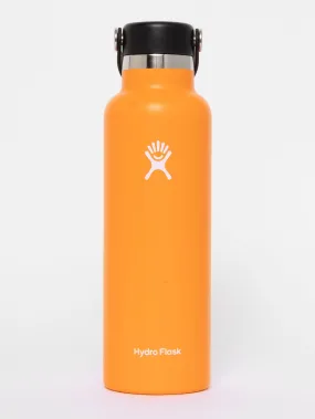 21oz Standard Mouth With Flex Cap Clementine Bottle