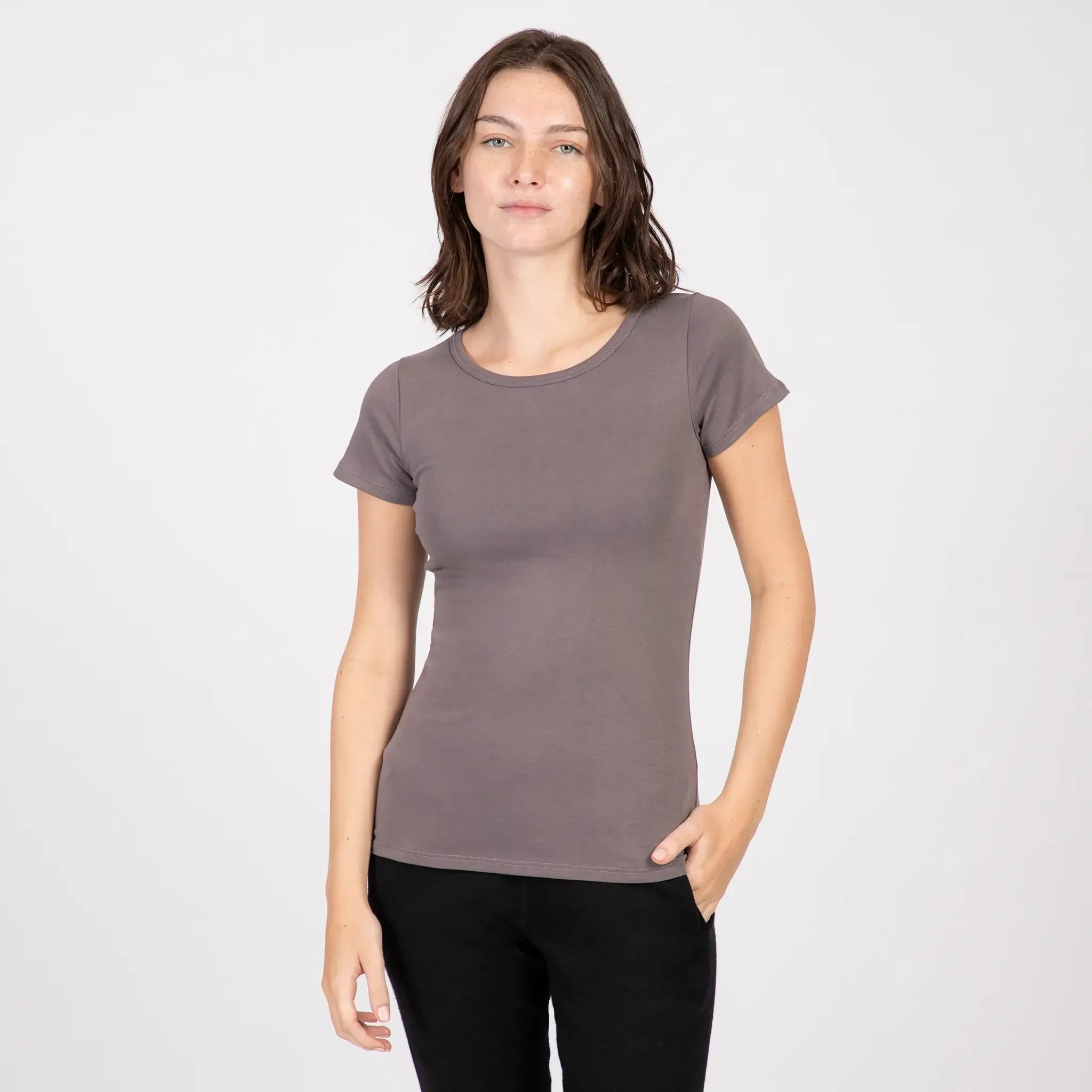 6 Pack - Women's Organic Pima Cotton T-Shirts