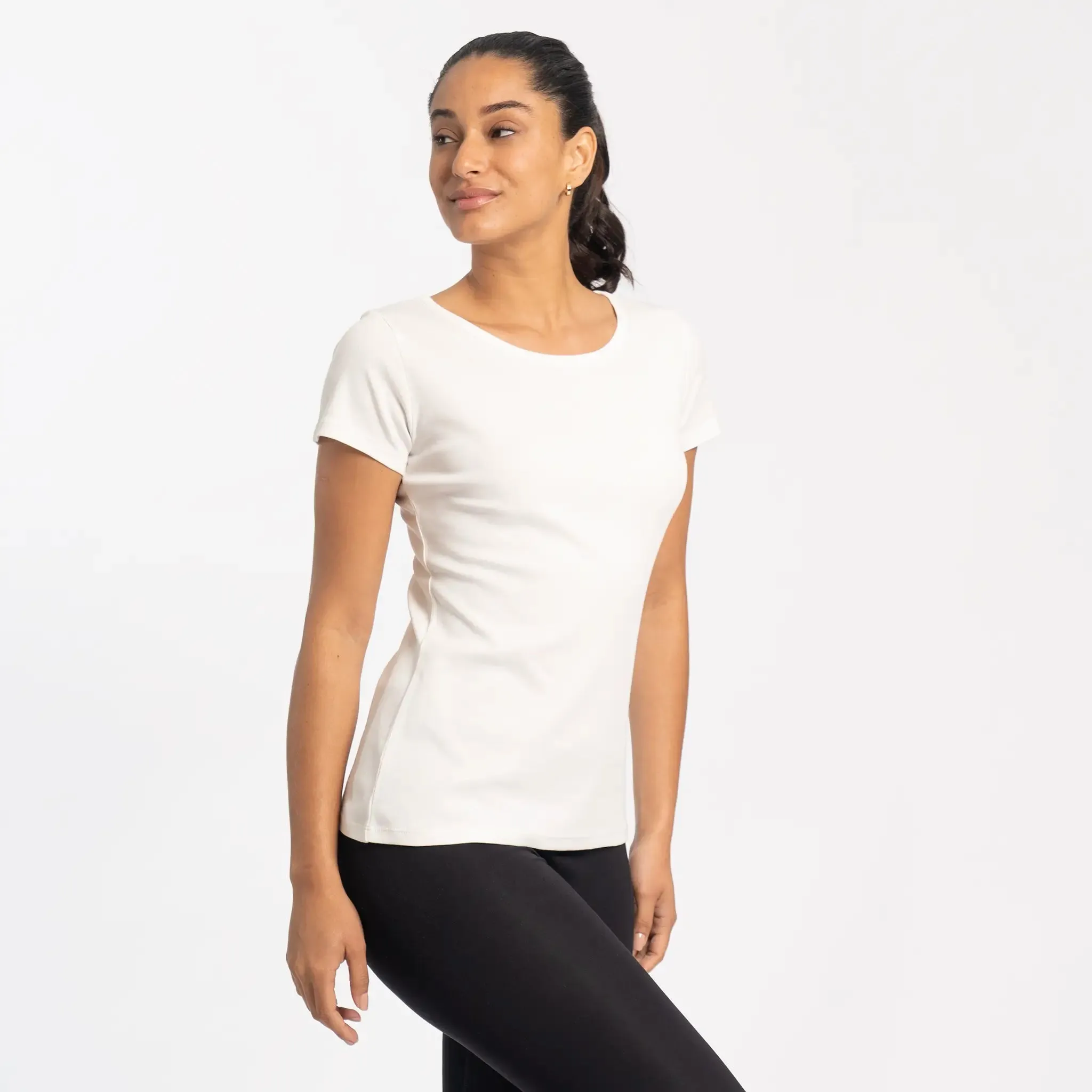 6 Pack - Women's Organic Pima Cotton T-Shirts