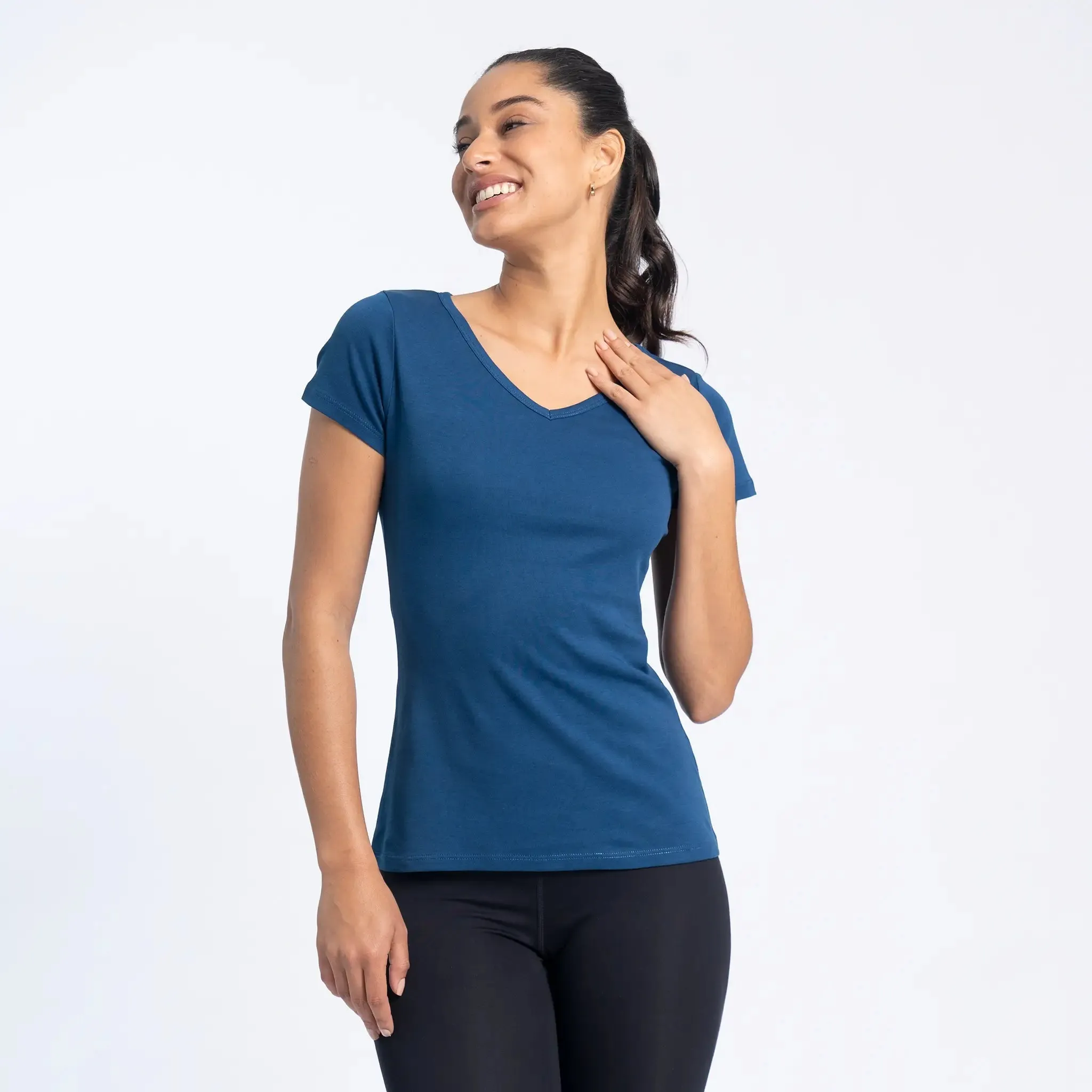 6 Pack - Women's Organic Pima Cotton T-Shirts