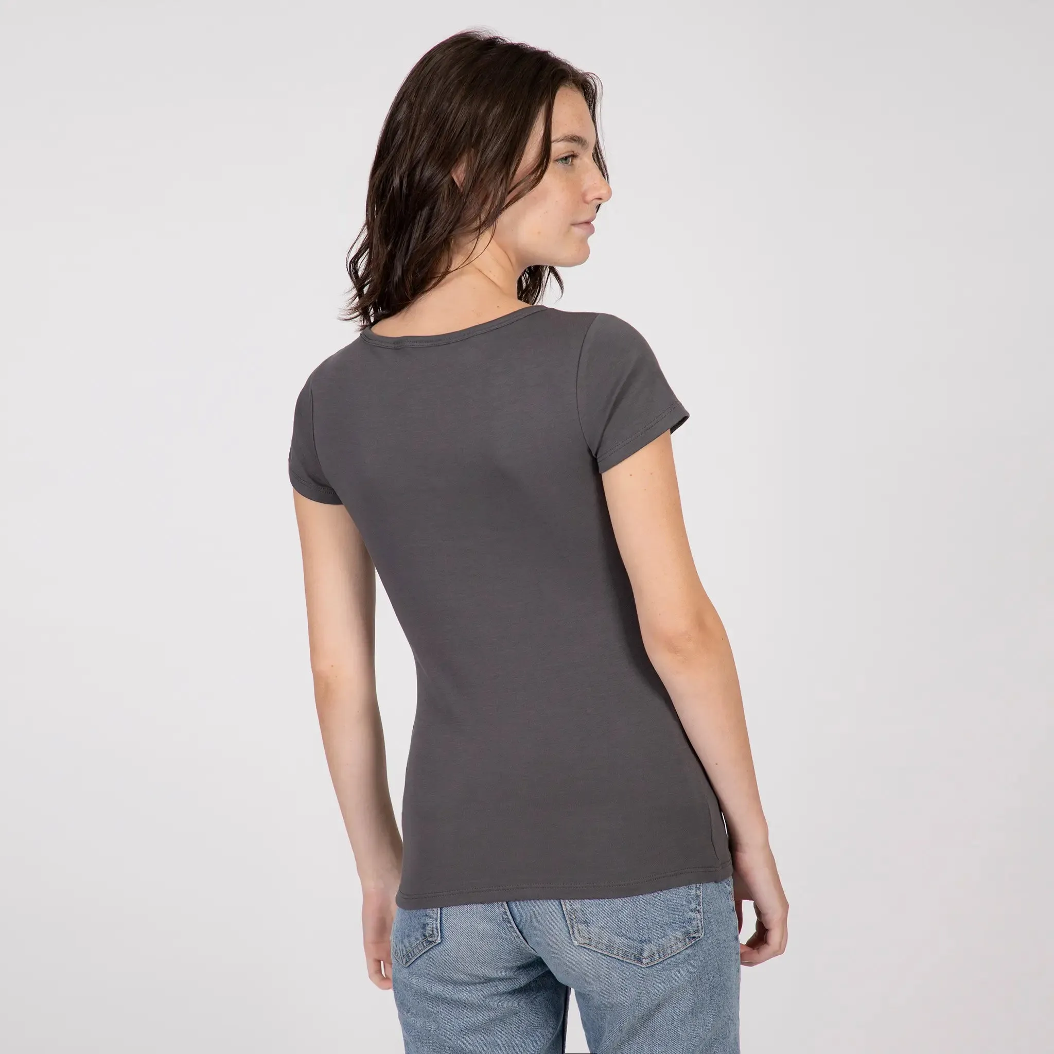 6 Pack - Women's Organic Pima Cotton T-Shirts