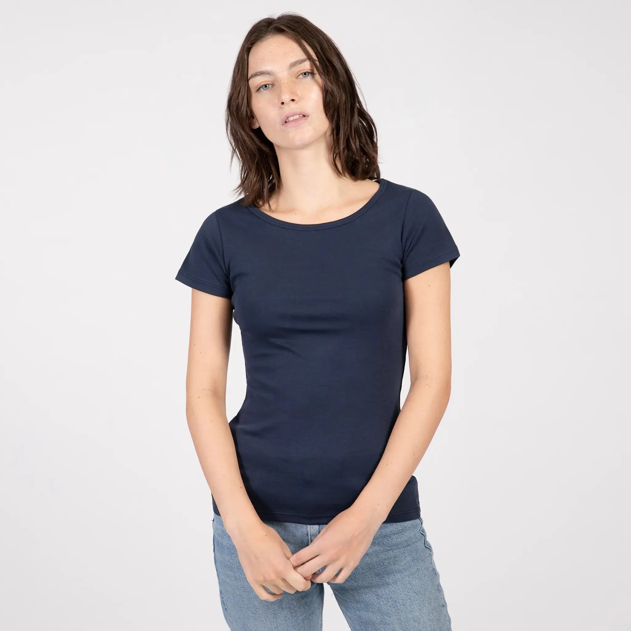 6 Pack - Women's Organic Pima Cotton T-Shirts