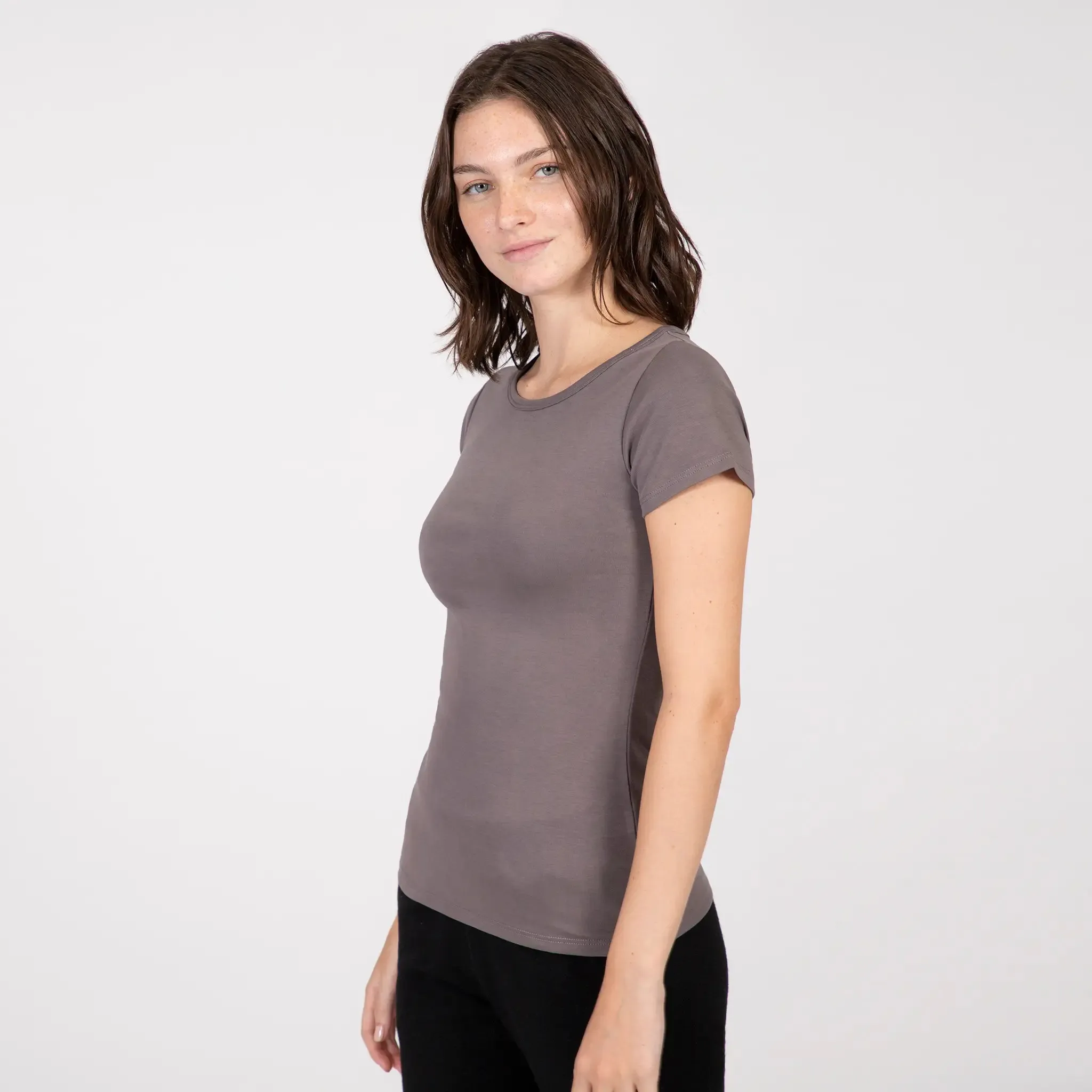 6 Pack - Women's Organic Pima Cotton T-Shirts