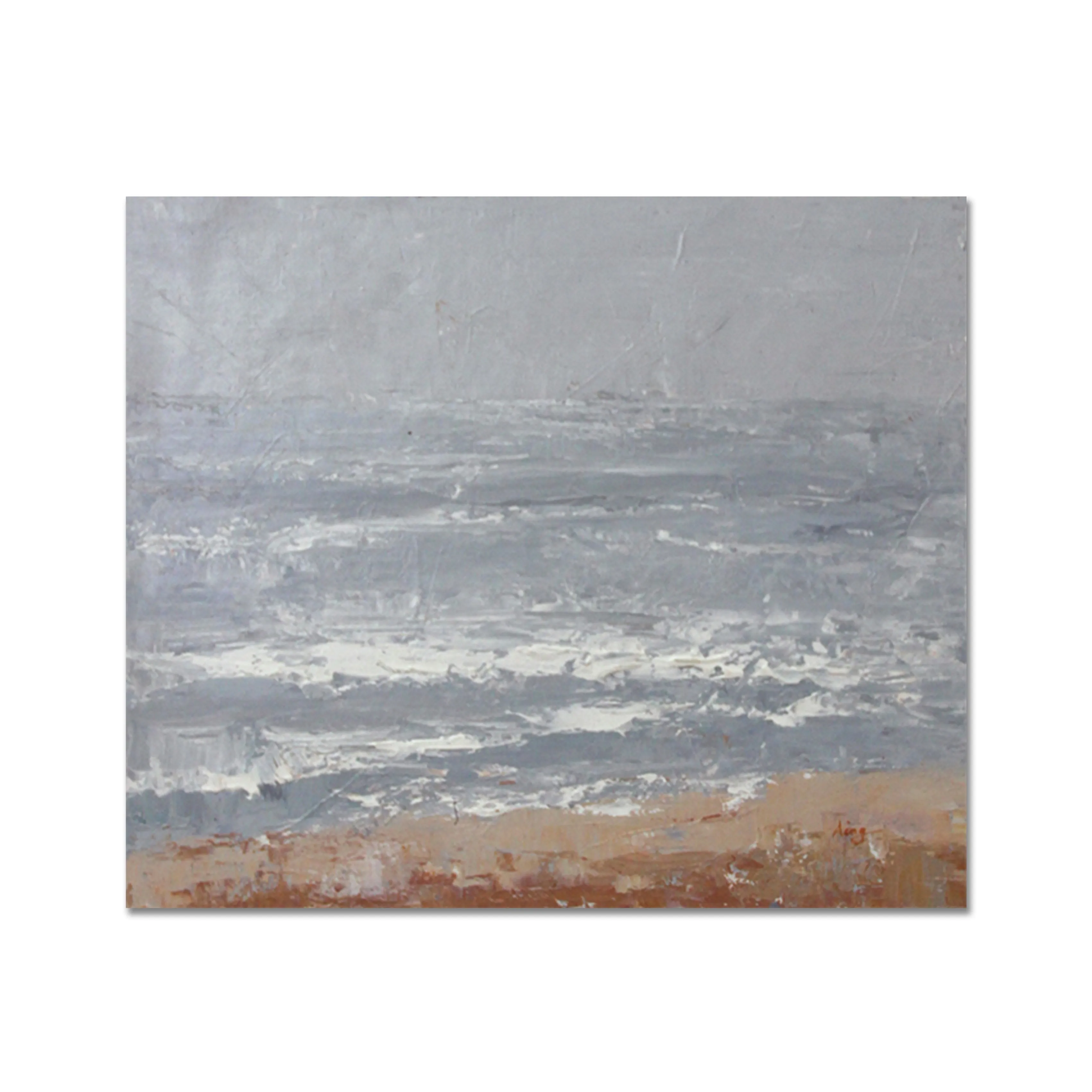 Abstract Seascape Oil Painting