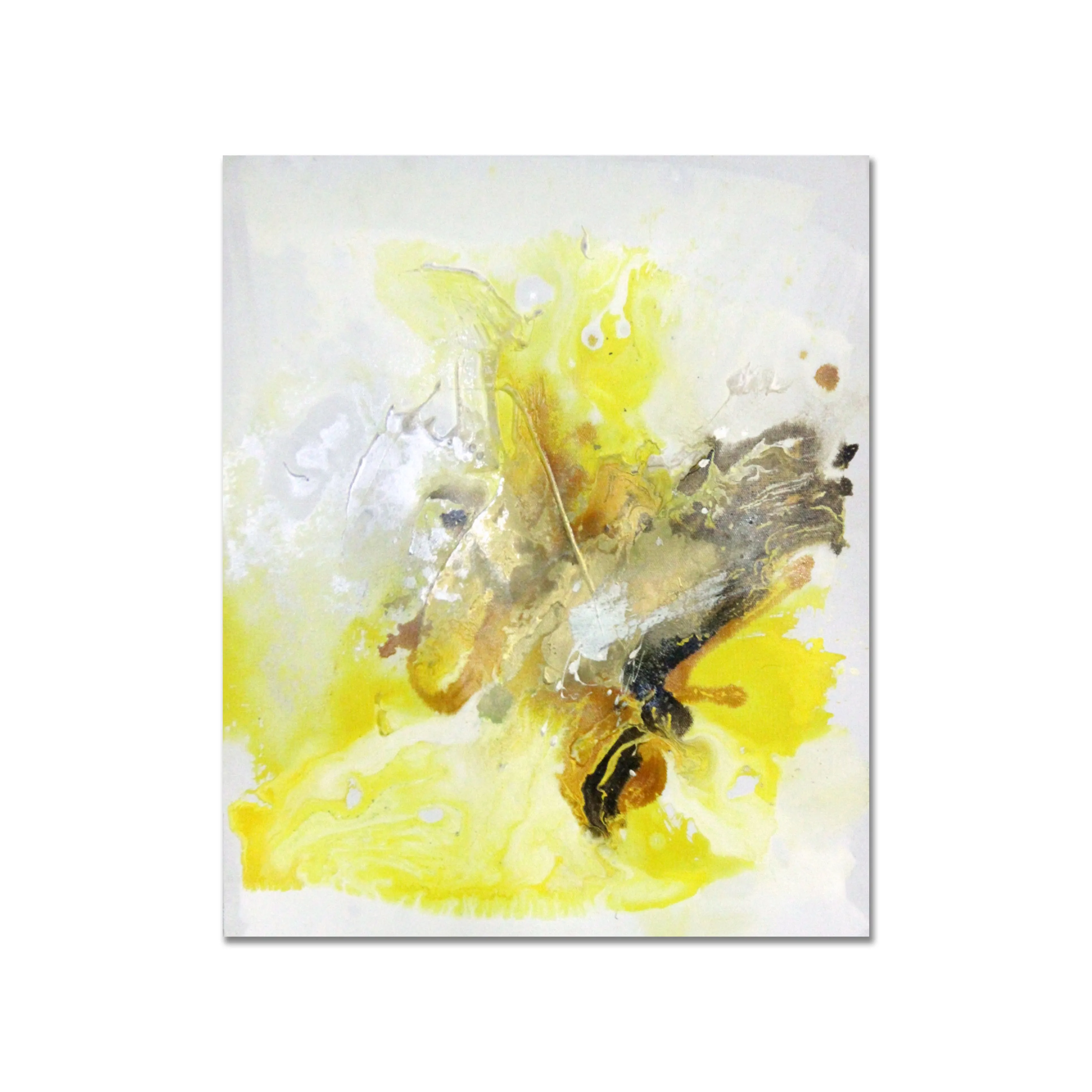 Abstract Yellow Art