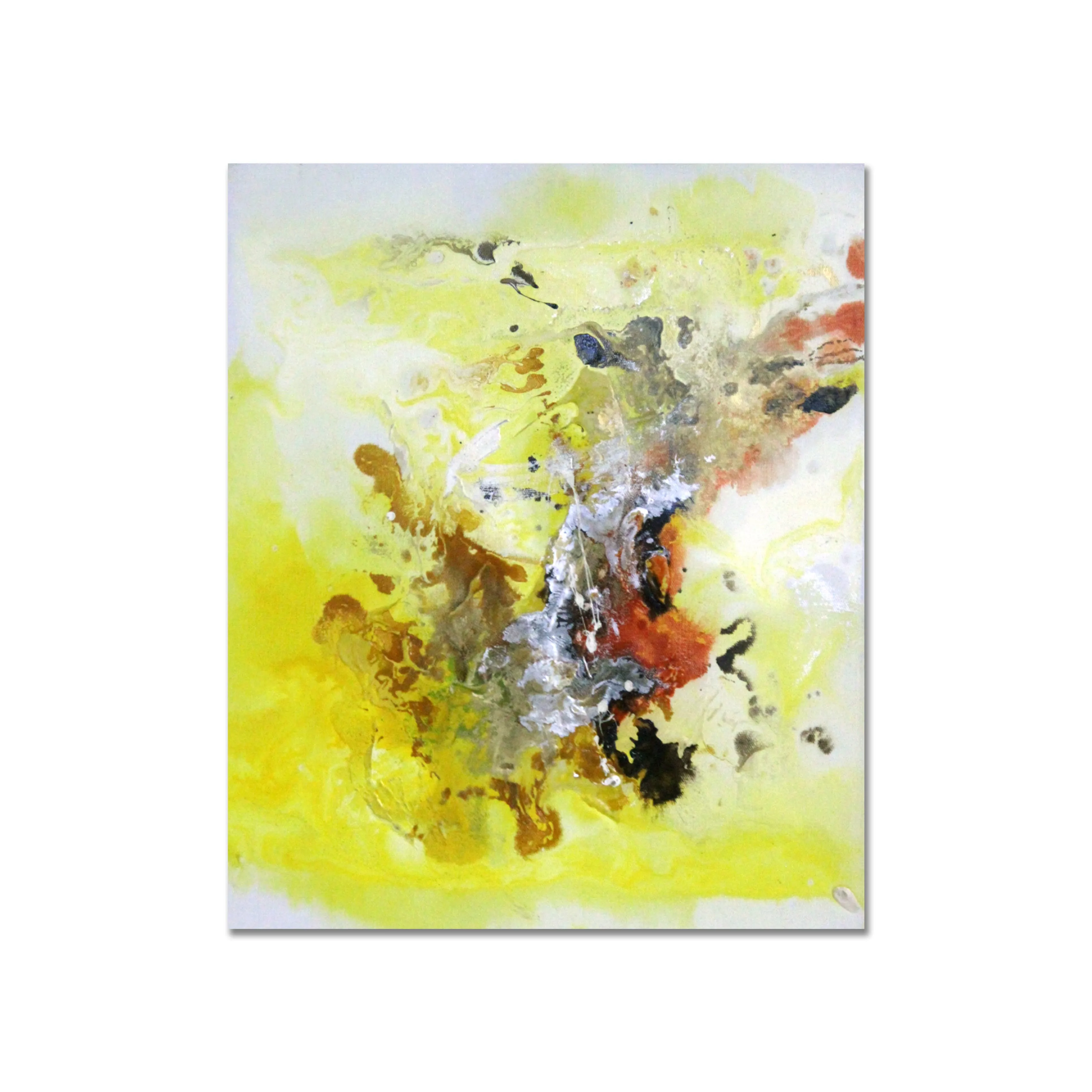 Abstract Yellow Art