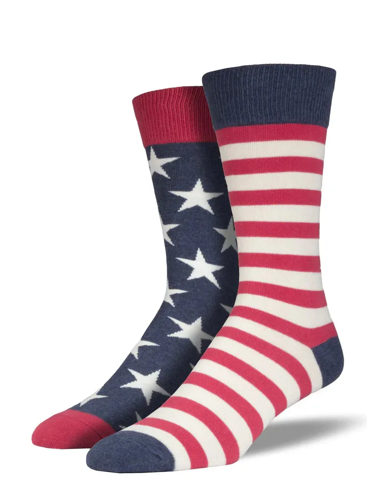 American Flag Socks