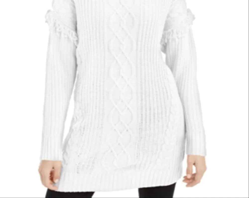 American Rag Junior's Tunic Sweater White