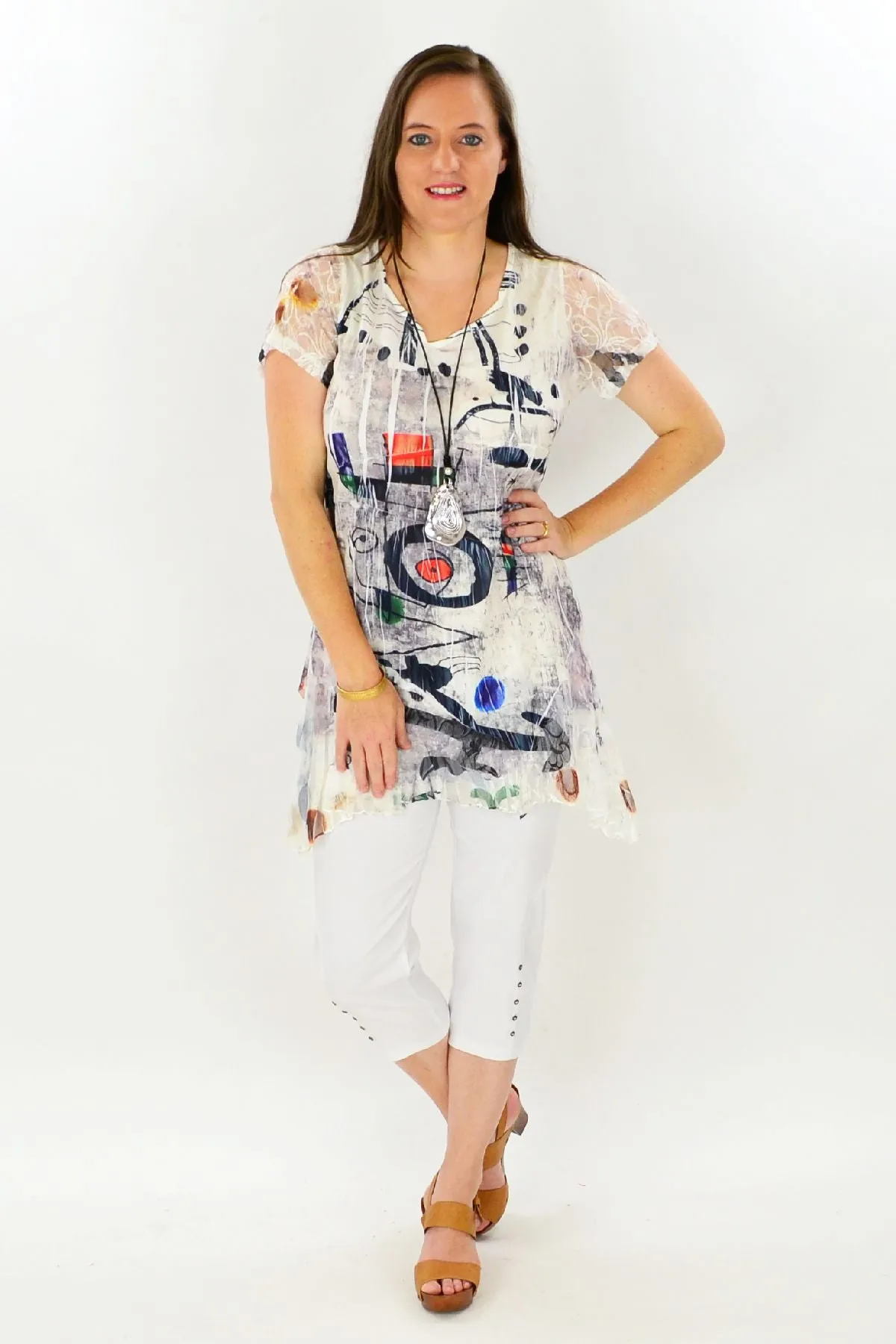 Art Class Tunic Top