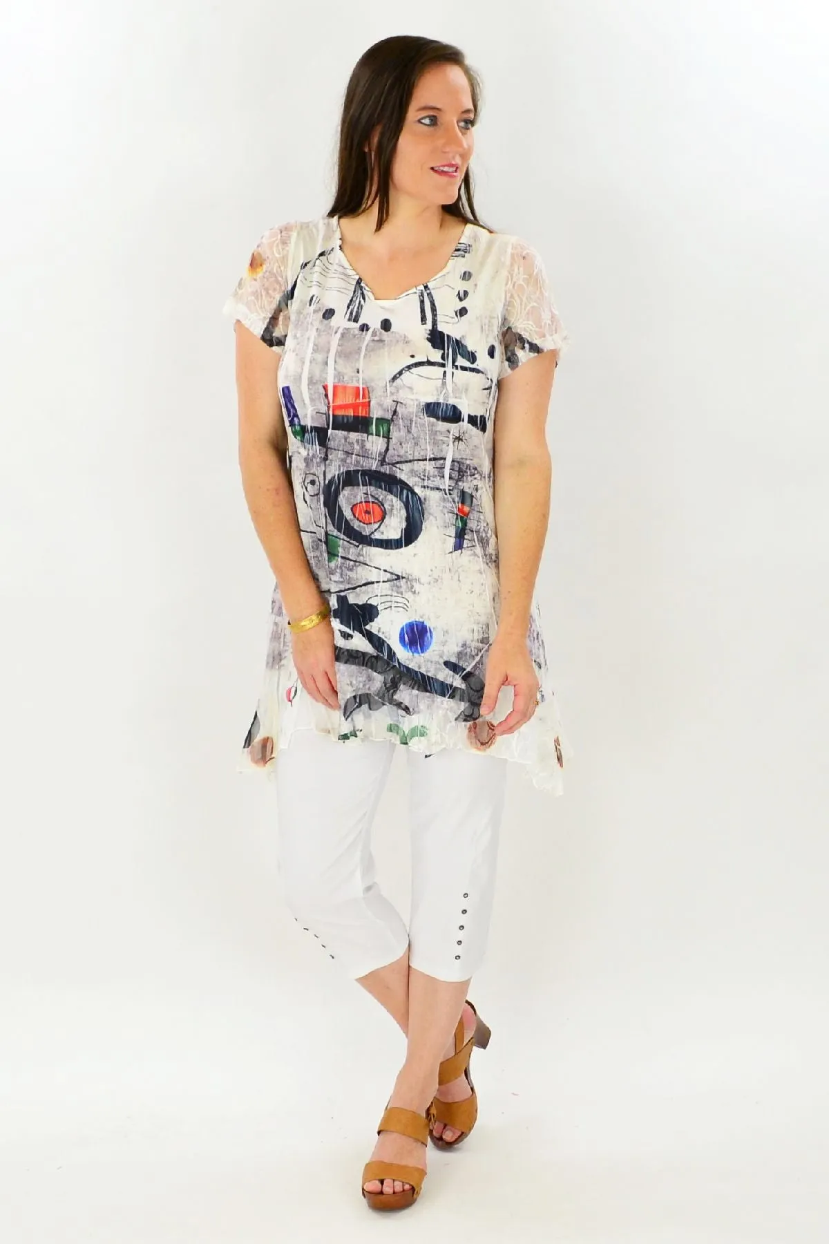 Art Class Tunic Top