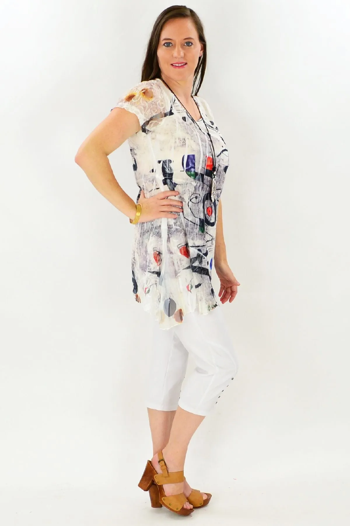 Art Class Tunic Top