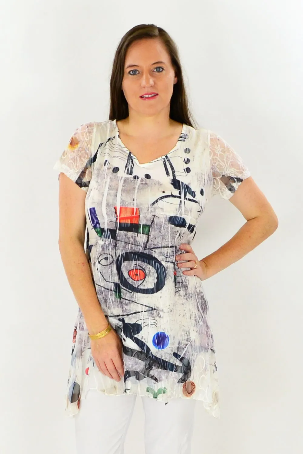 Art Class Tunic Top