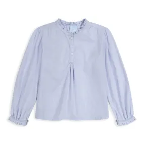 Bella Bliss Blue Chambray Morgan Blouse F224 5109