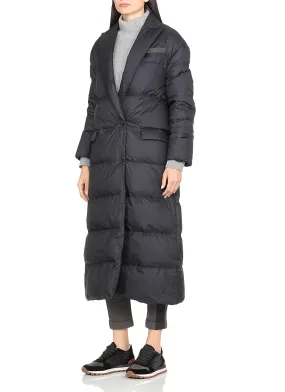 Brunello Cucinelli V-Neck Down Coat