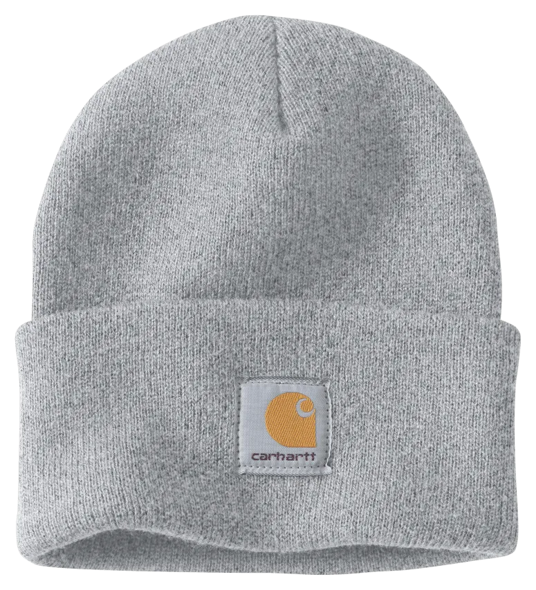 Carhartt Knit Cuffed Beanie Heather Grey