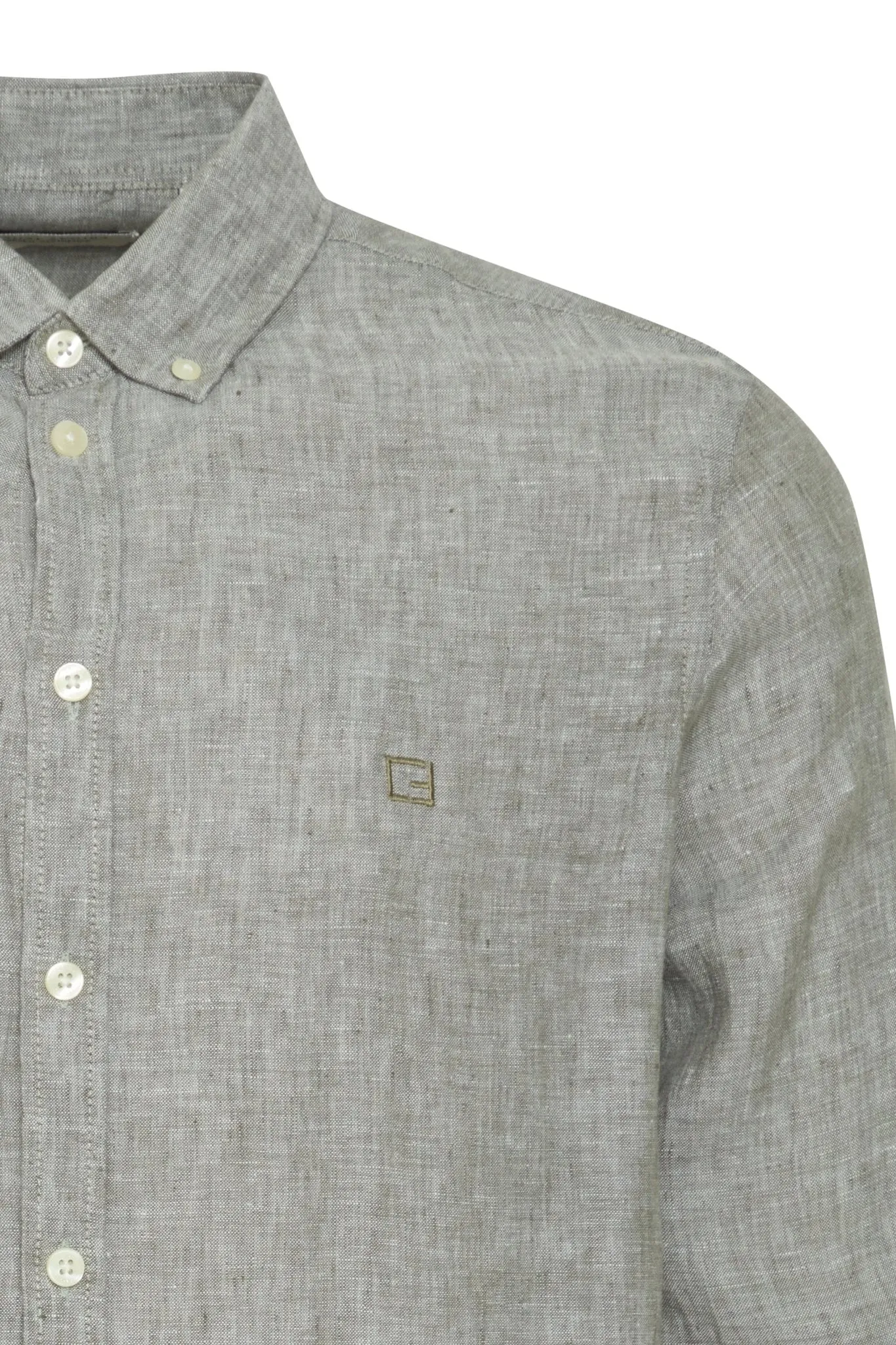 CASUAL FRIDAY - Anton BD LS linen shirt - 20504348