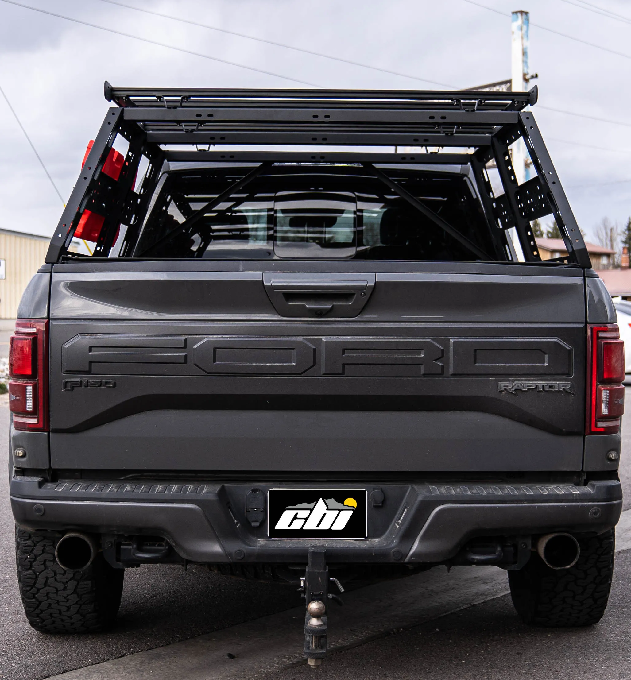 CBI Ford Raptor Cab Height Bed Rack (5’6” bed length) | 2010-2021