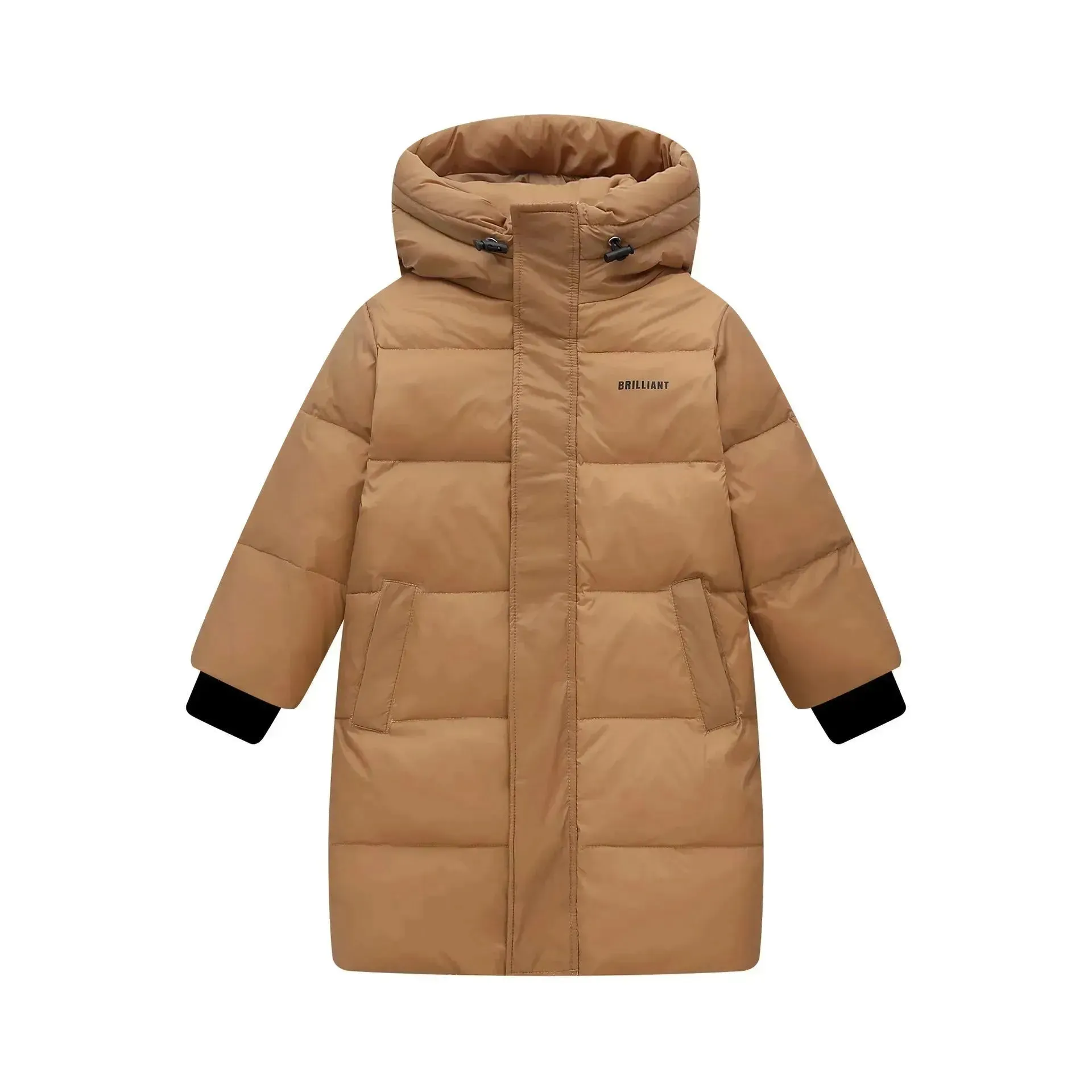 Children's Mid-length Down Jacket Thickened Winter Jacket  for kids