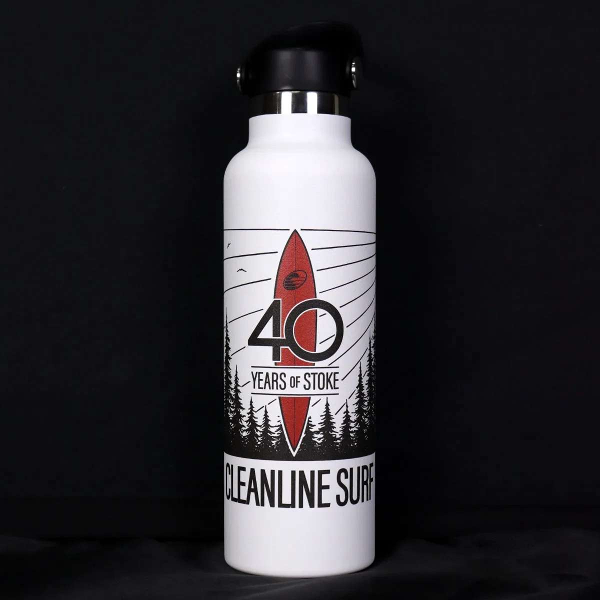 Cleanline Red Board #40 Hydro Flask Bottle - 21oz