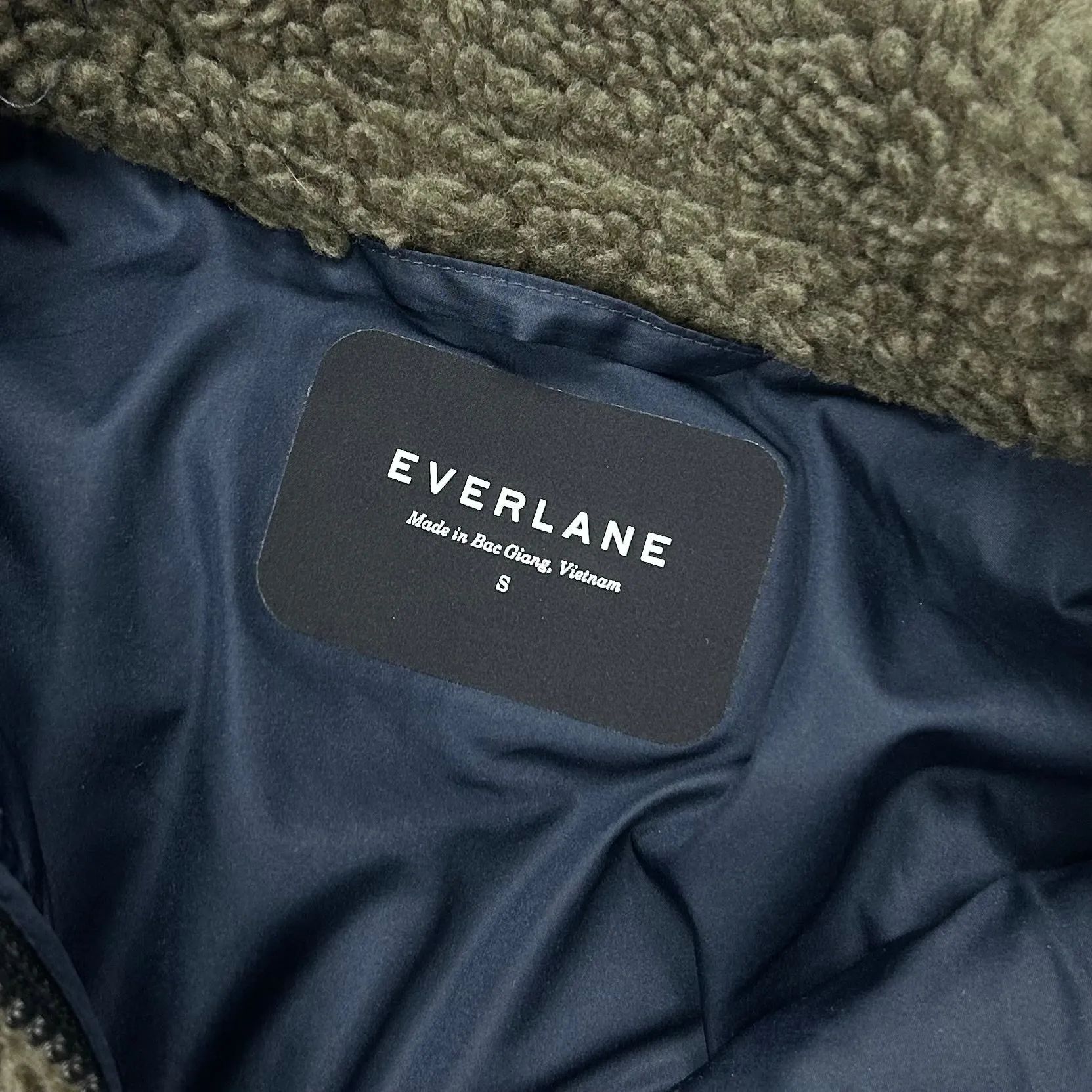 Coat Puffer & Quilted By Everlane In Blue & Green, Size: S