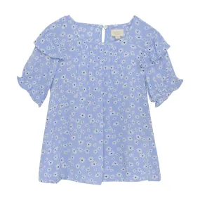 Creamie Bel Air Blue Flower Top 822555 5102