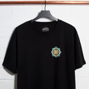 Crest Staroom - Tshirt - Black