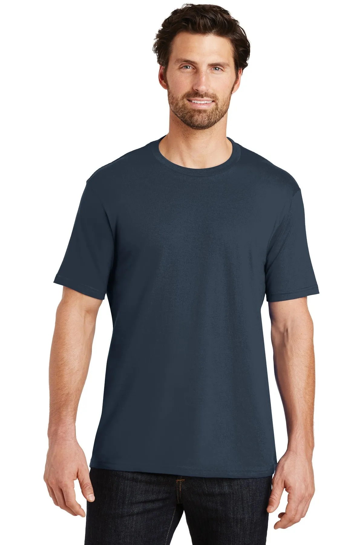 Custom Embroidered - District® Perfect Weight®Tee. DT104