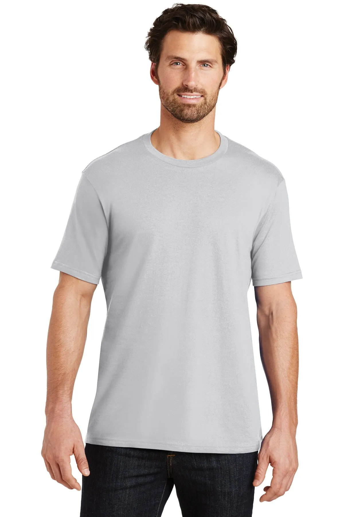 Custom Embroidered - District® Perfect Weight®Tee. DT104