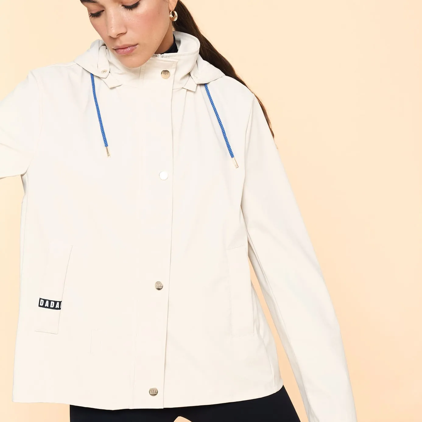 Dada Sport Tempo Rain Coat - Greige