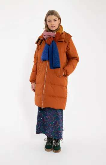 Danefae daneget down winter coat rust