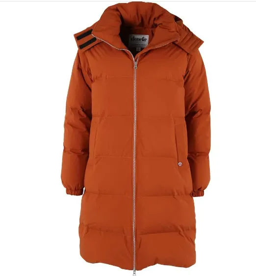 Danefae daneget down winter coat rust