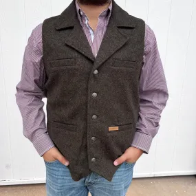 Dark Brown PANHANDLE SOLID MONTANA VEST