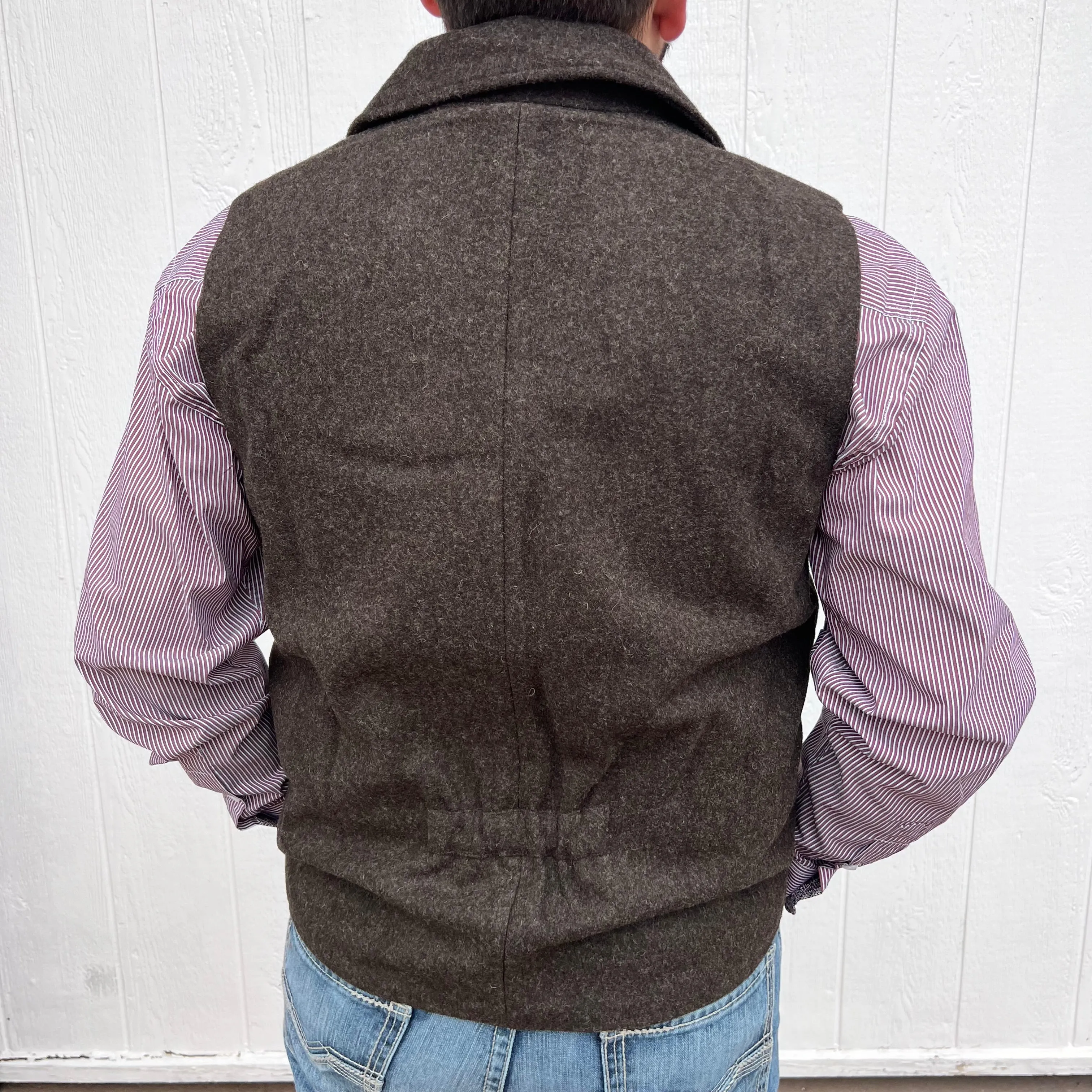 Dark Brown PANHANDLE SOLID MONTANA VEST