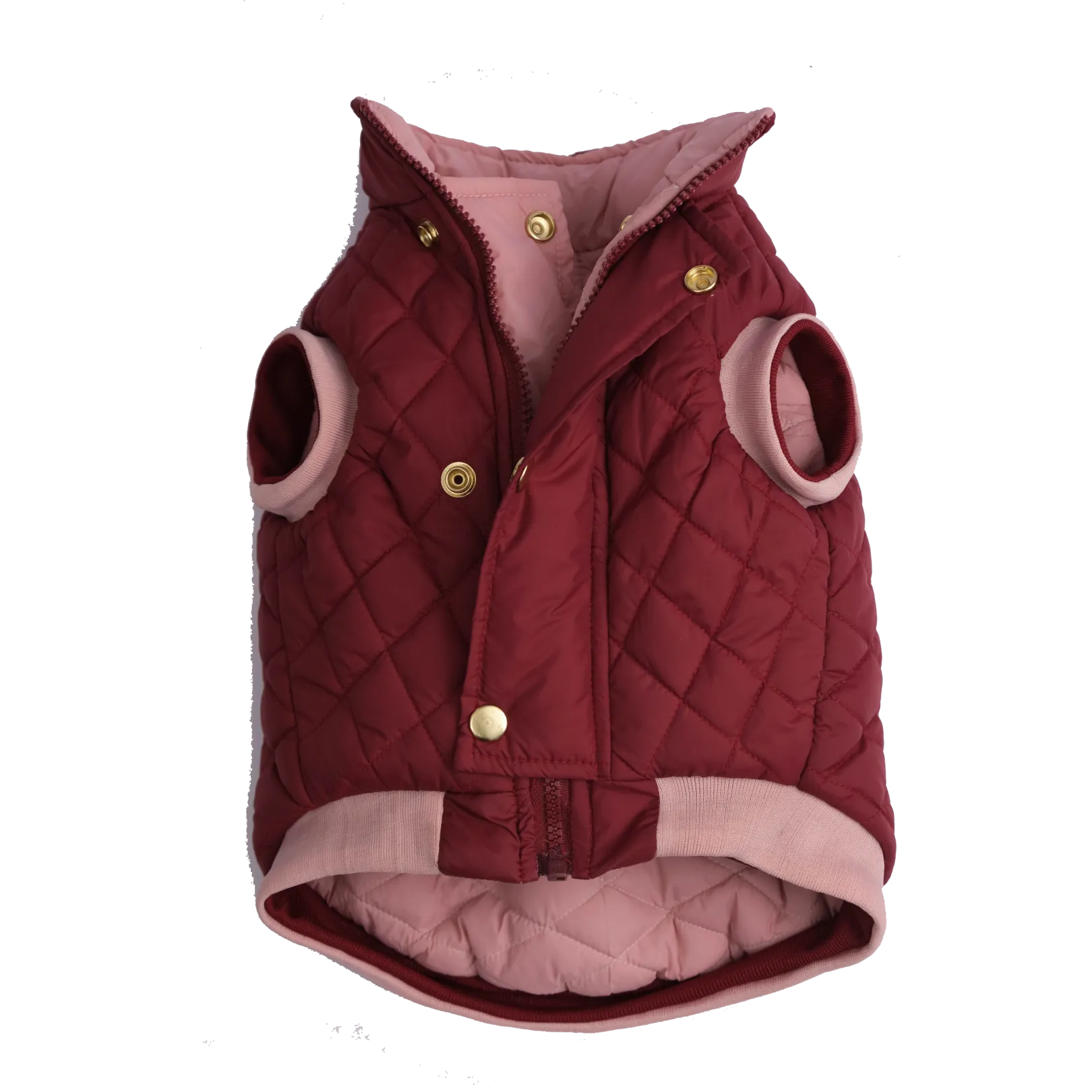 Dog Doble face Vest Ruby/Pink