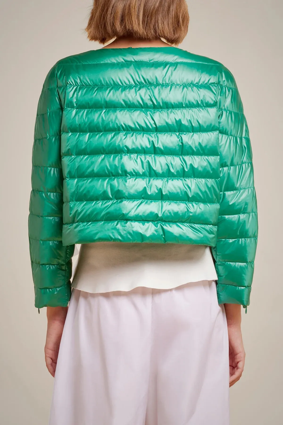 Down Filled Jacket - Aloe