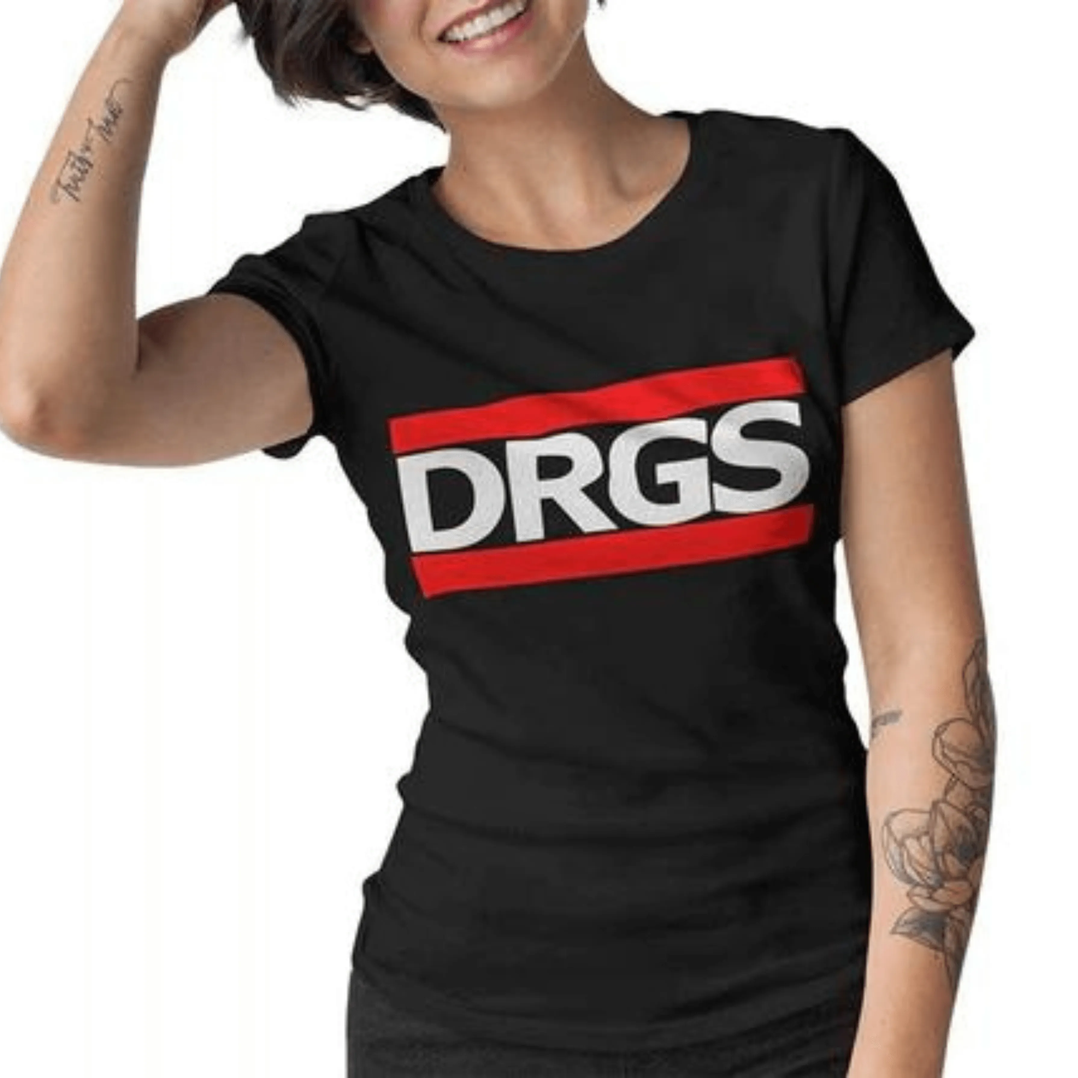 DRGS / Drugs T-Shirt (schwarz oder weiß / Frauen)