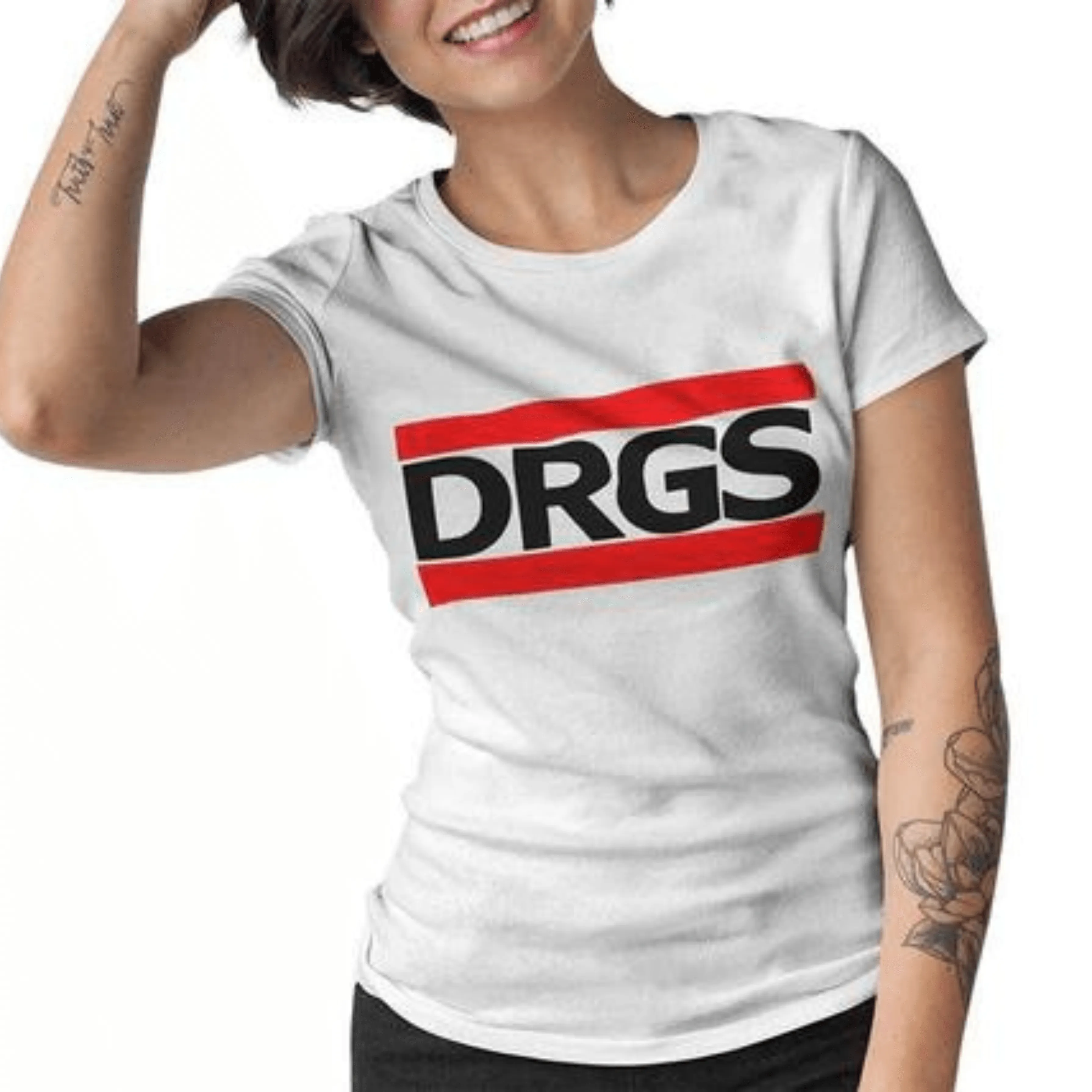 DRGS / Drugs T-Shirt (schwarz oder weiß / Frauen)