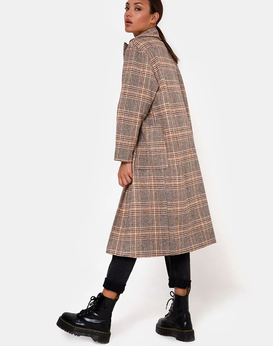 Duster Coat in Winston Check