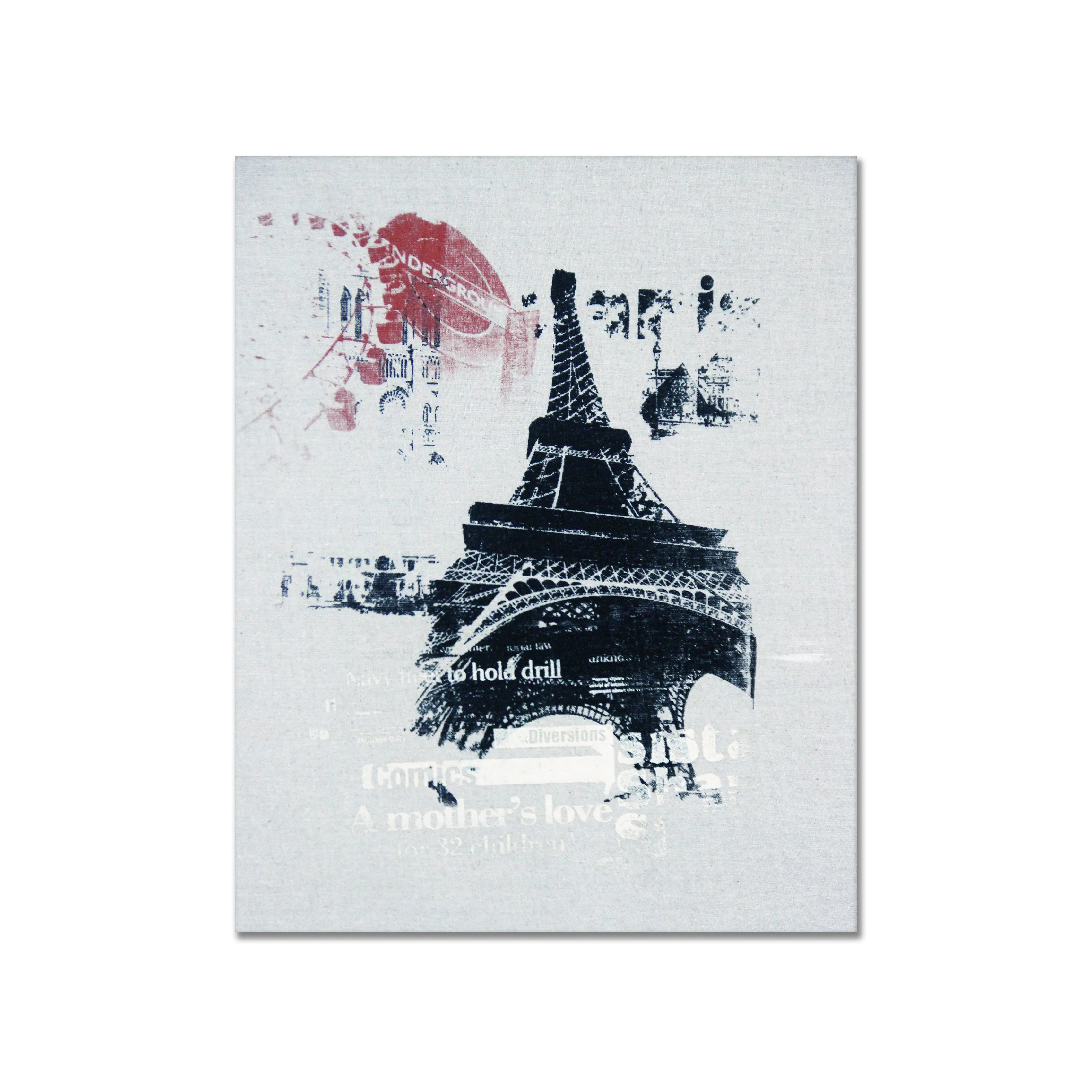 Eiffel Tower Canvas Mural