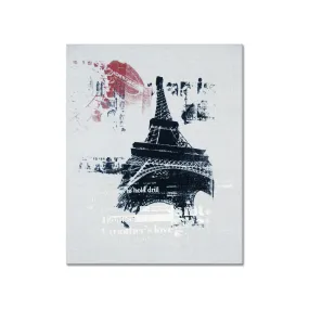 Eiffel Tower Canvas Mural