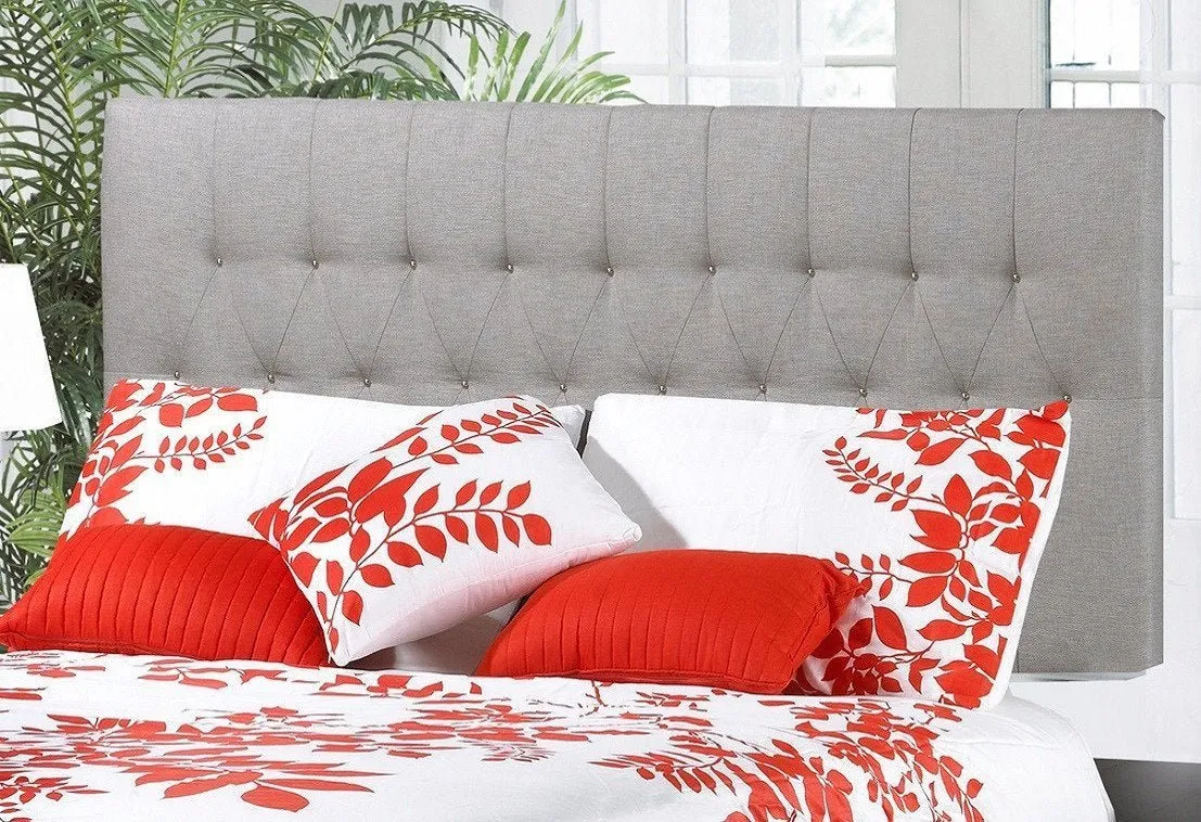 Elegant Headboard with Thick Tufting