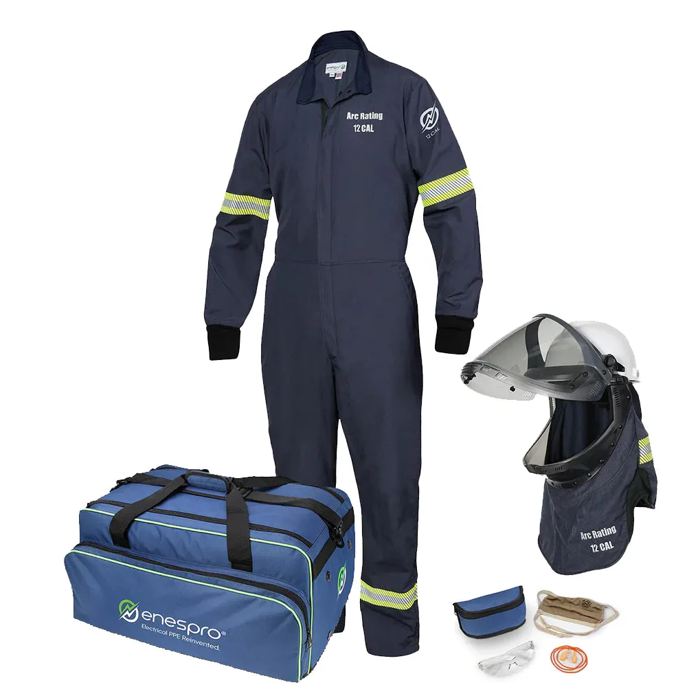 Enespro National Safety Apparel EN12KTNTNB03 AirLite Coverall Kit