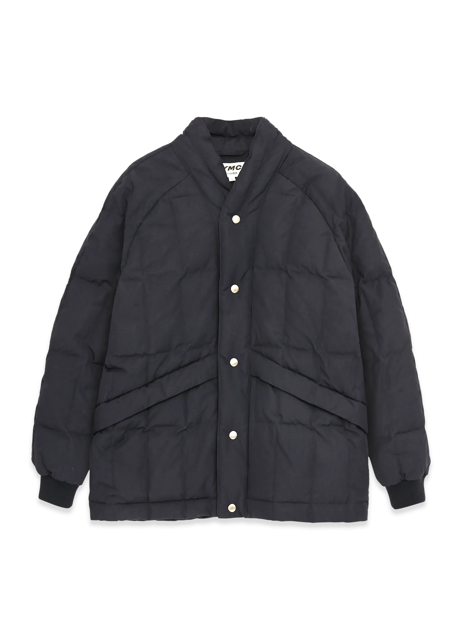 Feather Downs Cordura Ripstop Coat - Navy