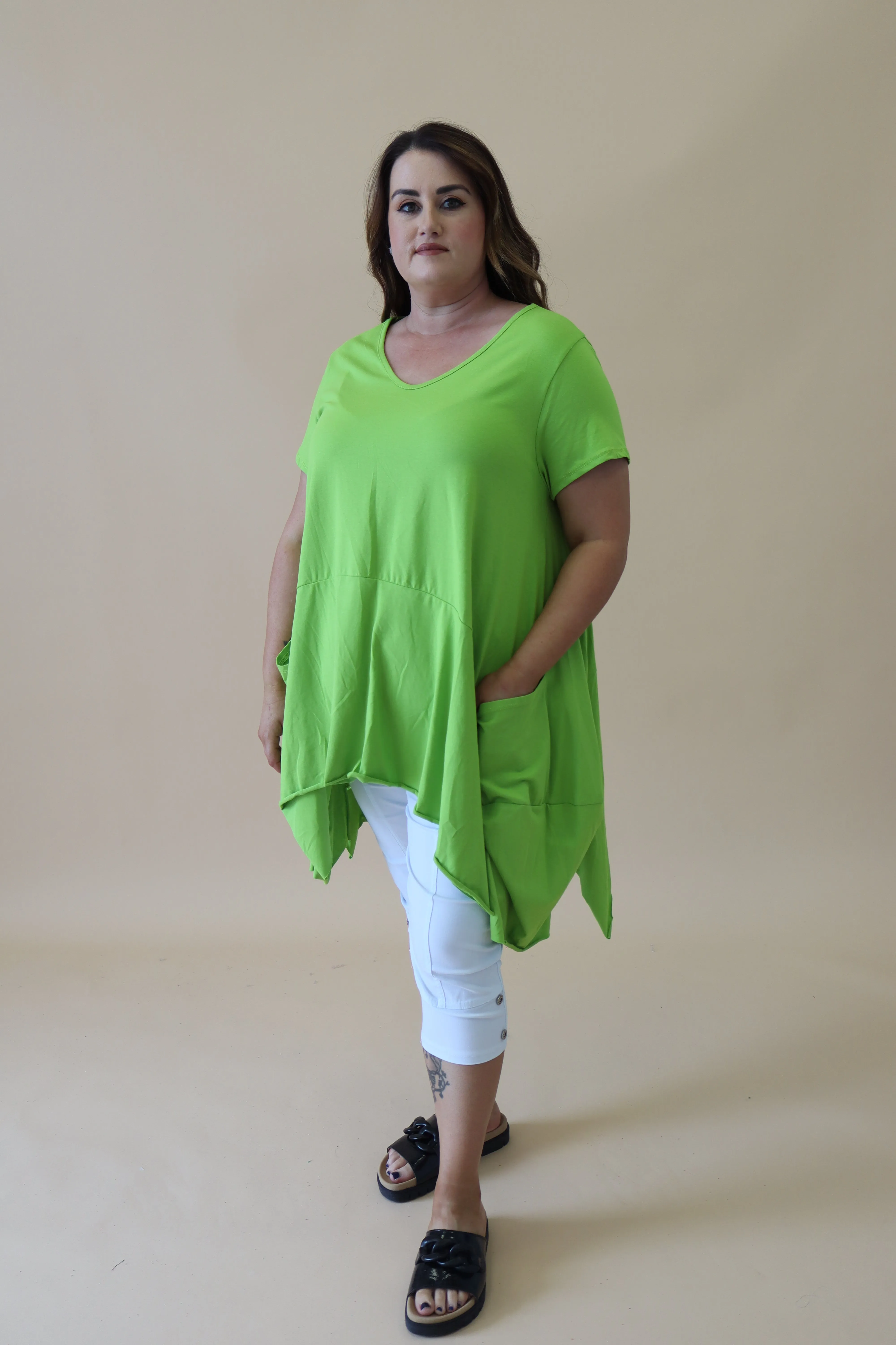 Fiona Tunic in Lime