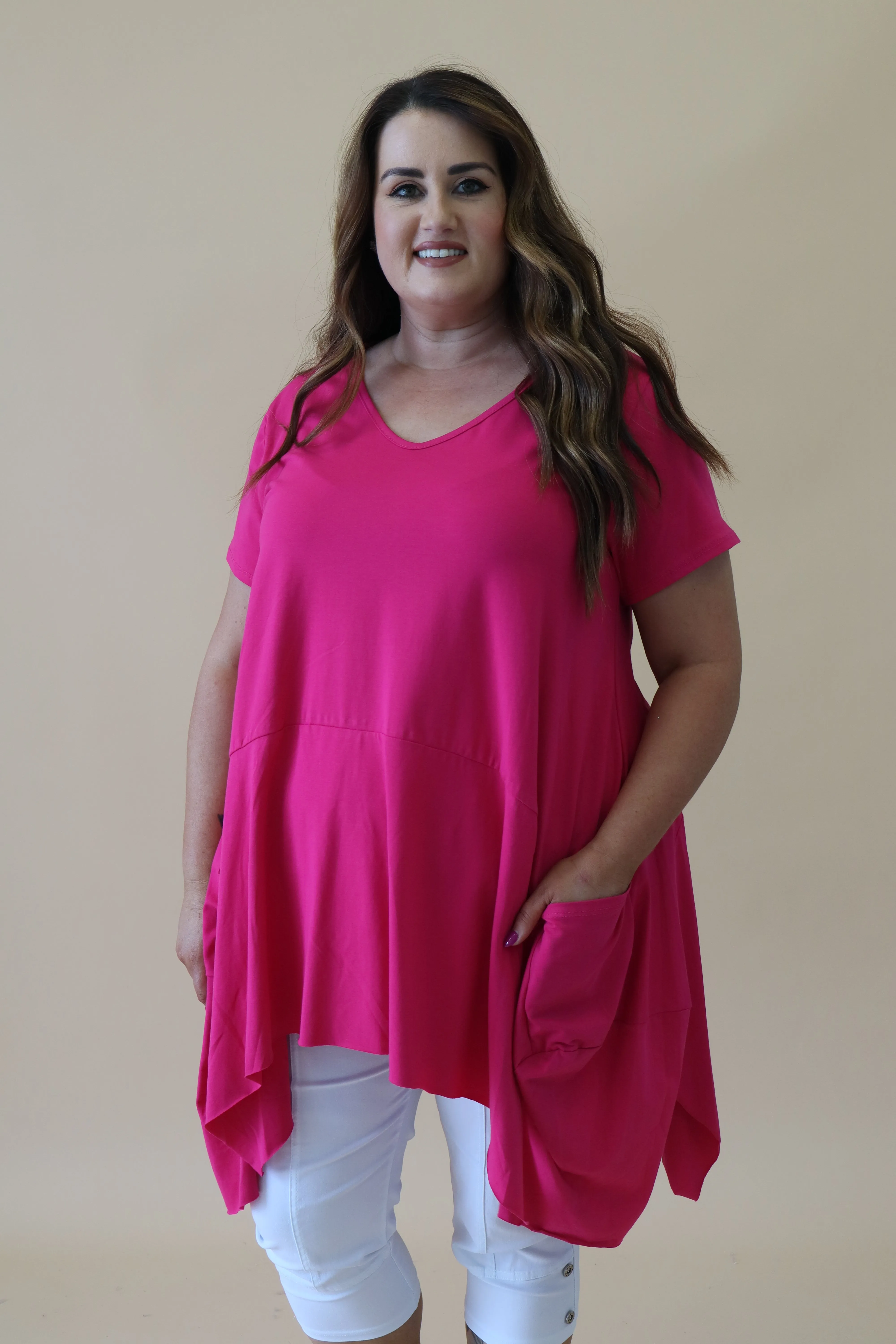 Fiona Tunic in Pink