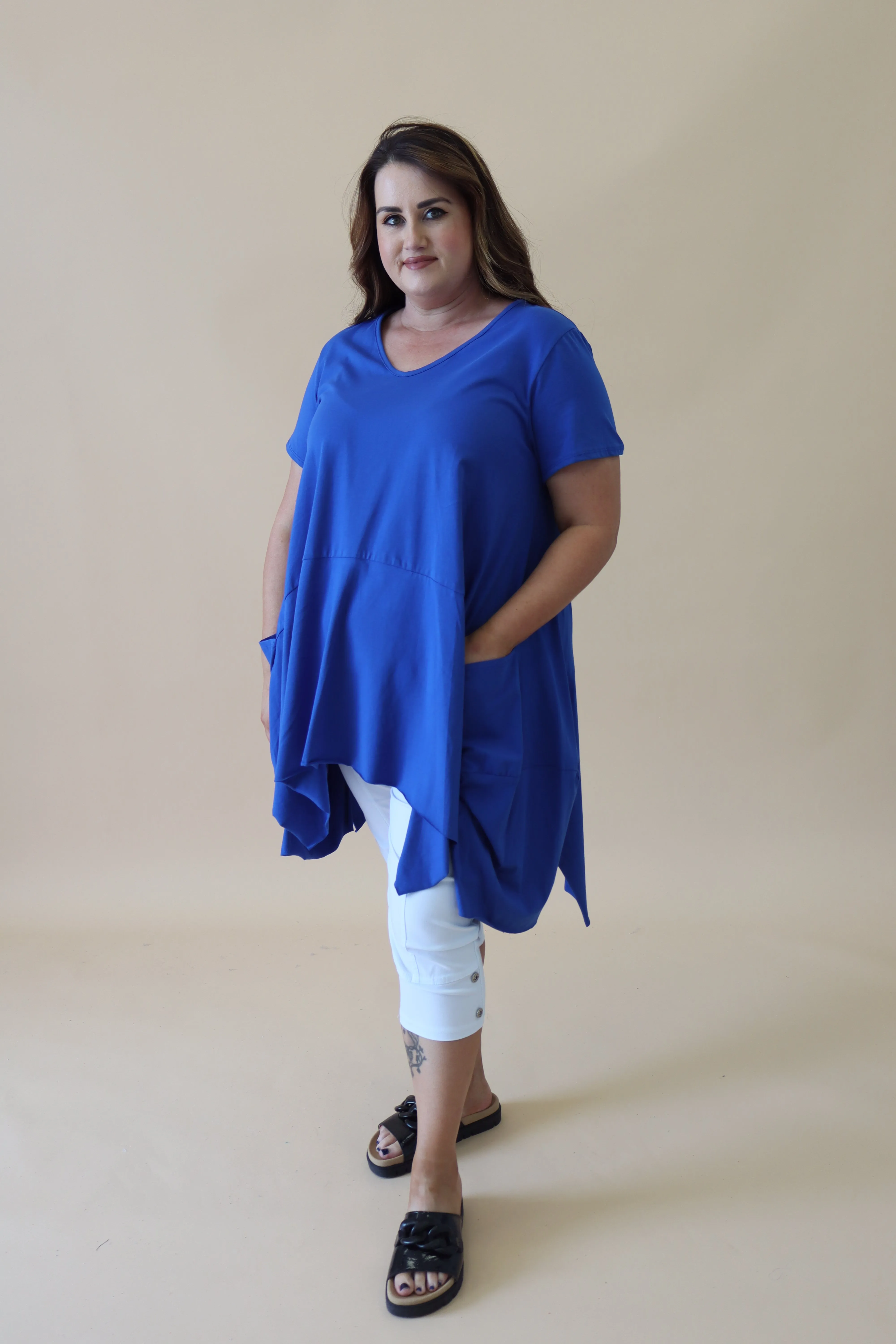 Fiona Tunic in Royal Blue